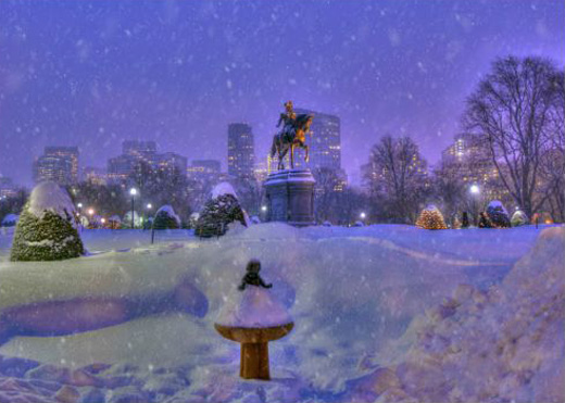 Snowy-Boston Common-by Joann-Vitali